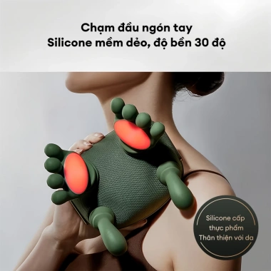 CkeyiN Máy Massage Cổ Vai Gáy Nhẹ 0,76kg Nhỏ Bằng Bàn Tay, Mô Phỏng Tay Thực - 789k