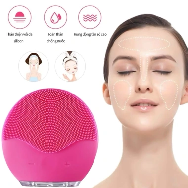 CkeyiN Máy rửa mặt sóng âm - Làm sạch sâu, chống nước, cho mọi da, 165.000₫