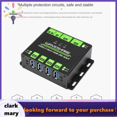Clarkary Waveshare Hub USB3.2 Gen1 4 cổng 2IN-4OUT, chuyển mạch ngẫu nhiên, bảo vệ đa mạch, 5Gbps - 1.047.200₫ 6 Clarkary Waveshare Hub USB3.2 Gen1 4 cổng 2IN-4OUT, chuyển mạch ngẫu nhiên, bảo vệ đa mạch, 5Gbps - 1.047.200₫ 6