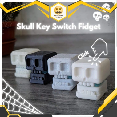 Clicker Móc Khóa Đầu Lâu - Khớp Gập Linh Hoạt, Giảm Stress Fidget Toy 23.000 VND Clicker Móc Khóa Đầu Lâu - Khớp Gập Linh Hoạt, Giảm Stress Fidget Toy 23.000 VND