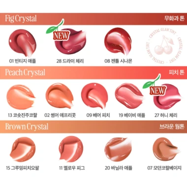 Clio Crystal Glam Tint 3.4g - Son tint màu sống động, lâu trôi, tỏa sáng, giảm giá 358.995 VNĐ 7