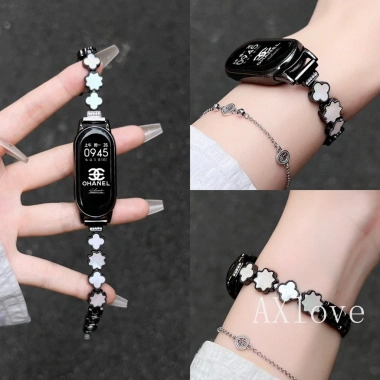Clover Fritillaria Dây Đeo NFC Kim Loại Cho Xiaomi Mi Band 9/8/7 - Thép Không Gỉ, Giá 148.500₫