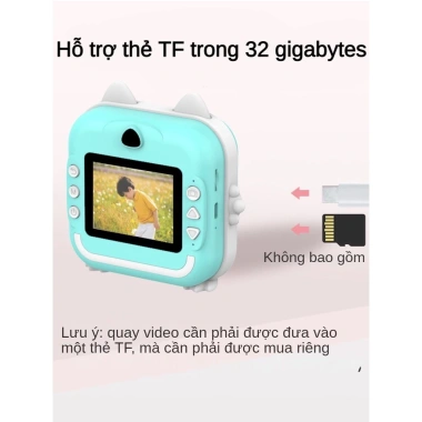 Clublu Máy Ảnh Mini In Nhiệt 2.400W Pixels 720P Cute Chụp Lấy Liền Giá Ưu Đãi 1.828.000 VND 6