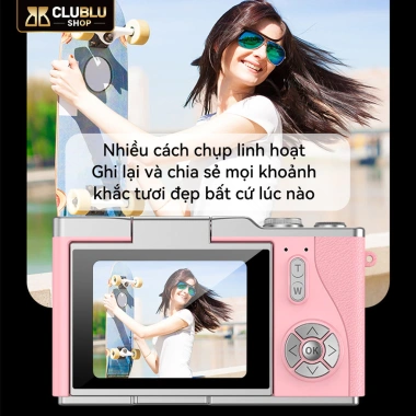 CLUBLU Máy Ảnh Mini LK-007 Selfie 48MP HD 720P Đèn LED cho Học Sinh, Giá 440.000₫ 4