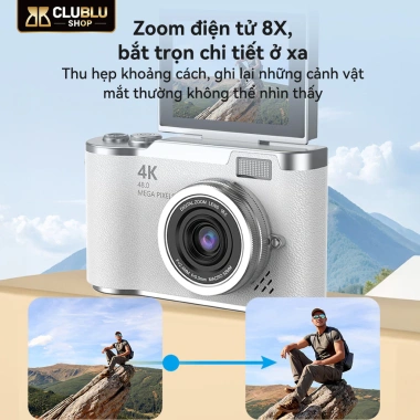 CLUBLU Máy Ảnh Mini LK-007 Selfie 48MP HD 720P Đèn LED cho Học Sinh, Giá 440.000₫ 9