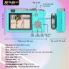 Clublu Máy Ảnh Retro 48MP Selfie Camera Kép Full HD Pin Lớn Đa Năng cho Học Sinh 390k 8