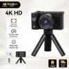 CLUBLU Q9 Mini 4K - Camera Selfie Kép, Zoom 8X, Tripod, Quay Phim HD cho Bé