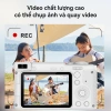 CLUBLU Q9 Mini 4K - Camera Selfie Kép, Zoom 8X, Tripod, Quay Phim HD cho Bé 5