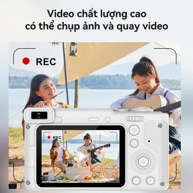 CLUBLU Q9 Mini 4K - Camera Selfie Kép, Zoom 8X, Tripod, Quay Phim HD cho Bé 5