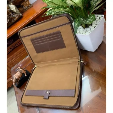 Clutch da thật 100% sang trọng - Đựng A4, iPad, sổ sách - Bảo hành - Giá ưu đãi 2.190.000₫