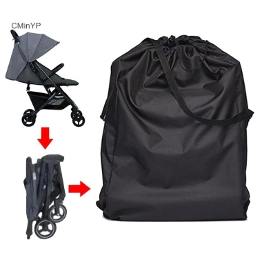 Cminyp Xe Đẩy Du Lịch Chống Nước cho Bé, Túi Ba Lô Dung Lượng Lớn Bảo Quản Dây Đeo Vai