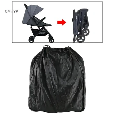 Cminyp Xe Đẩy Du Lịch Chống Nước cho Bé, Túi Ba Lô Dung Lượng Lớn Bảo Quản Dây Đeo Vai 3