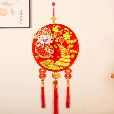 CNY 2.025 Trang Trí Tết Nguyên Đán Năm Rắn Sắp Xếp Cửa Vào Treo Đồ Giá 129k 7