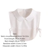 Cổ áo giả BOOCEAN bông nguyên chất trắng, cổ đứng thoải mái, dễ tháo lắp, giá 138.672 2