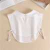 Cổ áo giả BOOCEAN bông nguyên chất trắng, cổ đứng thoải mái, dễ tháo lắp, giá 138.672 4