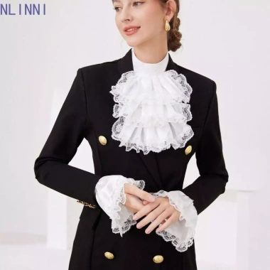 Cổ áo NLINNI Phục Hưng Xù cổ Elizabethan Cổ điển - Tháo rời, Tiệc Opera Thanh lịch 108.000đ