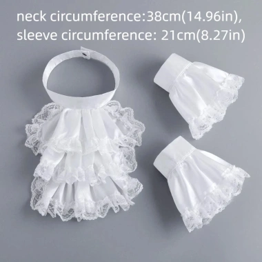 Cổ áo NLINNI Phục Hưng Xù cổ Elizabethan Cổ điển - Tháo rời, Tiệc Opera Thanh lịch 108.000đ 3 Cổ áo NLINNI Phục Hưng Xù cổ Elizabethan Cổ điển - Tháo rời, Tiệc Opera Thanh lịch 108.000đ 3