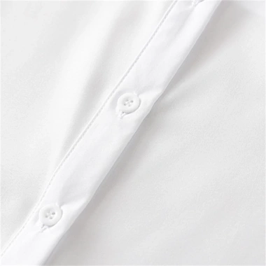 Cổ Áo Sơ Mi Giả Trắng Xanh Dương Đa Năng - Chuyên Nghiệp Dành Cho Nhân Viên Tốt Nghiệp, Giá Chỉ 63.6k