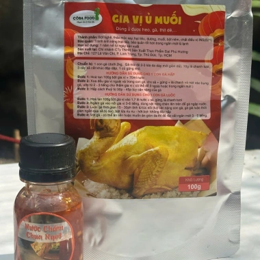 Cô Ba Food Gia Vị ủ Muối Hoa Tiêu 1kg - Không Kèm Sốt Chấm, Giá Ưu Đãi 165k
