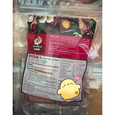 Cô Ba Food Ký Gia Vị Gà ủ Muối Hoa Tiêu Dùng cho 15-20 con gà Giá 155.000₫