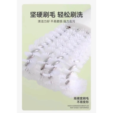 Cọ chuồng thú cưng 2 trong 1 đầu cong PP làm sạch khe hẹp cho mèo chó vẹt thỏ - 124.568 VND 2