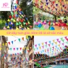 Cờ Dây Tam Giác 10m 35 Lá - Nhiều Màu, Nhẹ Dễ Dán, Trang Trí Lễ Hội, Tết, Trường Học, Du Lịch - Giá 39.840đ