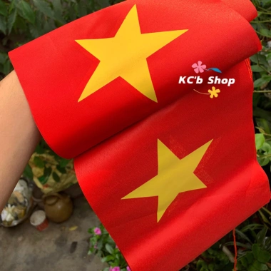 Cờ Dây Treo Sao Đảng Vải Lụa Dày Đỏ Tươi, Sao Vàng - Trang Trí Sự Kiện, Hội Trường, Lễ Tết 450k 5 Cờ Dây Treo Sao Đảng Vải Lụa Dày Đỏ Tươi, Sao Vàng - Trang Trí Sự Kiện, Hội Trường, Lễ Tết 450k 5
