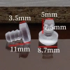 Cố Định Lỗ Chân Chặn Hạt Cao Su, Lỗ Móng Tay, Cắm Nội Thất - Giá Ưu Đãi 110,165₫ 8