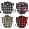Cổ giả tháo rời HYCEO - Lưới cotton thời trang, áo sơ mi phong cách, giảm giá 141k 6