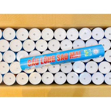 Có giao hỏa tốc Ống cầu lông Sao Mai 12 quả chuẩn thi đấu - Giá ưu đãi 405.000 7