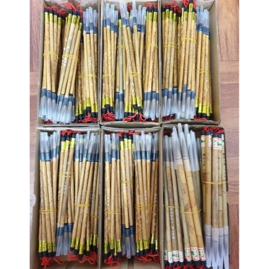 Cọ Hero học viết thư pháp - Bút lông sói phông Hoa Nghiêm, Lão Trọc - Xưởng Sáo Hoàng Lâm | Giá giảm 29,100₫