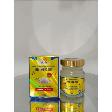 Có Hộp Combo 10 Hũ Tổ Yến Không Đường 386mg Dược Khang Phát Bổ Dưỡng Sức Khỏe 70ml