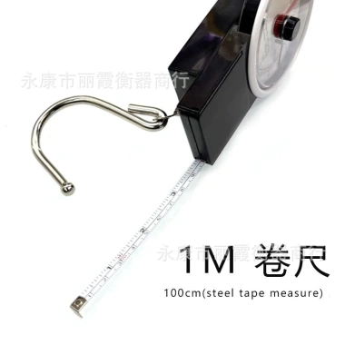 Cơ Khí Nhỏ Treo Cân 35kg Di Động Tay Cầm Móc Cân Cao Su Băng Đo Cân Hành Lý