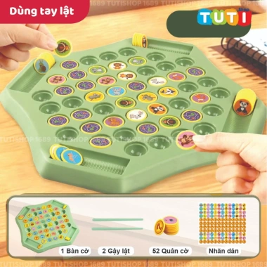Cờ lật 52 quân - Luyện trí nhớ cho bé, tăng khả năng ghi nhớ, giá chỉ 110.000 4 Cờ lật 52 quân - Luyện trí nhớ cho bé, tăng khả năng ghi nhớ, giá chỉ 110.000 4