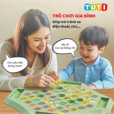 Cờ lật 52 quân - Luyện trí nhớ cho bé, tăng khả năng ghi nhớ, giá chỉ 110.000