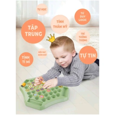Cờ lật nâng cấp 2-4 người, tặng 2 que, giá 80k - Tránh xa điện thoại cho bé