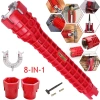 Cờ lê đa năng 8 in 1 - Dụng cụ tháo lắp vòi nước, vặn dây cấp nước, giảm giá 40k