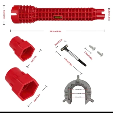 Cờ lê đa năng 8 in 1 - Dụng cụ tháo lắp vòi nước, vặn dây cấp nước, giảm giá 40k 5 Cờ lê đa năng 8 in 1 - Dụng cụ tháo lắp vòi nước, vặn dây cấp nước, giảm giá 40k 5