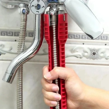 Cờ lê đa năng vặn dây cấp nước, dụng cụ tháo lắp vòi nước mới, giảm còn 24.000đ 2