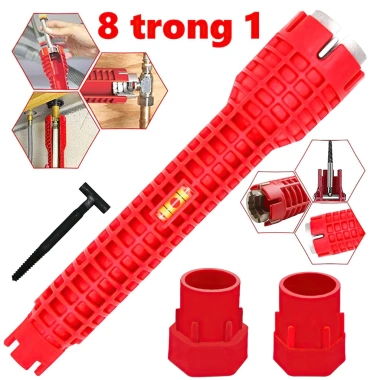Cờ lê đa năng vặn dây cấp nước, dụng cụ tháo lắp vòi nước mới, giảm còn 24.000đ 8