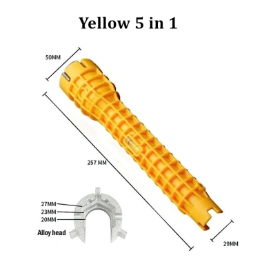 Cờ lê đa năng vặn dây cấp nước, dụng cụ tháo lắp vòi nước mới, giảm còn 24.000đ 9