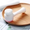 Cọ Massage Rửa Mặt Korea 2 Đầu 3D Gai Silicon - Mềm Mại, Làm Sạch Sâu, 25.800 VND 2