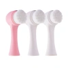 Cọ massage rửa mặt silicon 2 đầu - Loại bỏ bụi bẩn, bã nhờn, se khít lỗ chân lông, giá ưu đãi 14.280₫