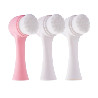 Cọ massage rửa mặt silicon 2 đầu - Loại bỏ bụi bẩn, bã nhờn, se khít lỗ chân lông, giá ưu đãi 14.280₫