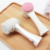 Cọ massage rửa mặt silicon 2 đầu - Loại bỏ bụi bẩn, bã nhờn, se khít lỗ chân lông, giá ưu đãi 14.280₫ 2