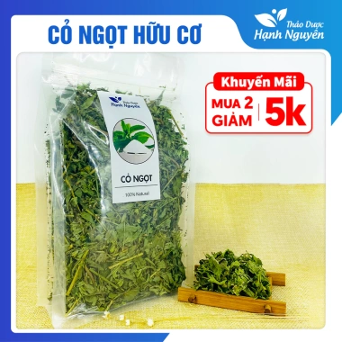 Cỏ ngọt hữu cơ 100g - Trà thanh nhiệt, đường ăn kiêng, 18.000đ - Hạnh Nguyên