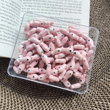 Có Sẵn 10 Hạt Cá Gốm Vòng Tay Handmade Giảm Giá 26.000 Độc Đáo Thân Thiện Môi Trường