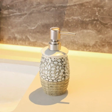 Có sẵn Bình, Chai, Lọ Đựng Xà Phòng, Nước Rửa Tay Gốm Sứ Men Rạn Giá ưu đãi 150.000 VND
