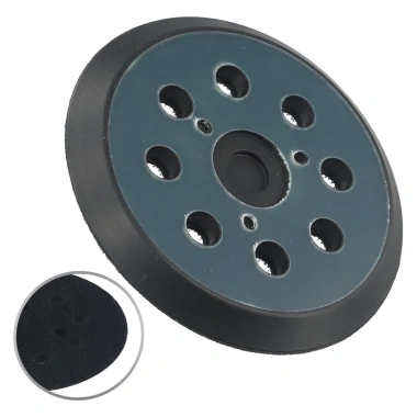 Cơ sở 8 lỗ 125mm cho máy chà nhám quỹ đạo - Tấm lót 743.081, Bo5.030/BO5.041 MT922, giá ưu đãi 80.186₫ 4