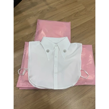 Cổ sơ mi rời nữ cổ nhọn đính đá - Sang chảnh, thanh lịch, giá chỉ 80k